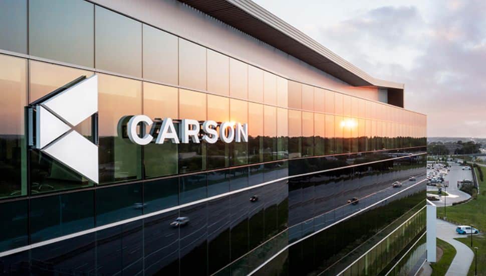 Carson group sign.