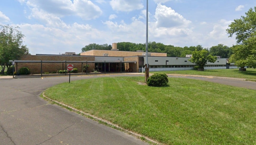 Eisenhower Elementary school exterior.