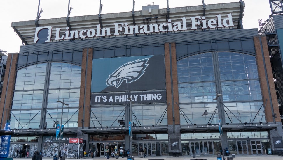 Lincoln Financial Field entrance.