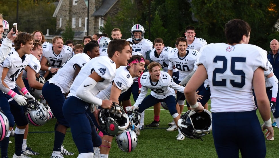 Malvern Prep Football team.