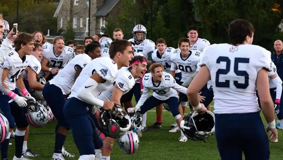 Malvern Prep Football team.