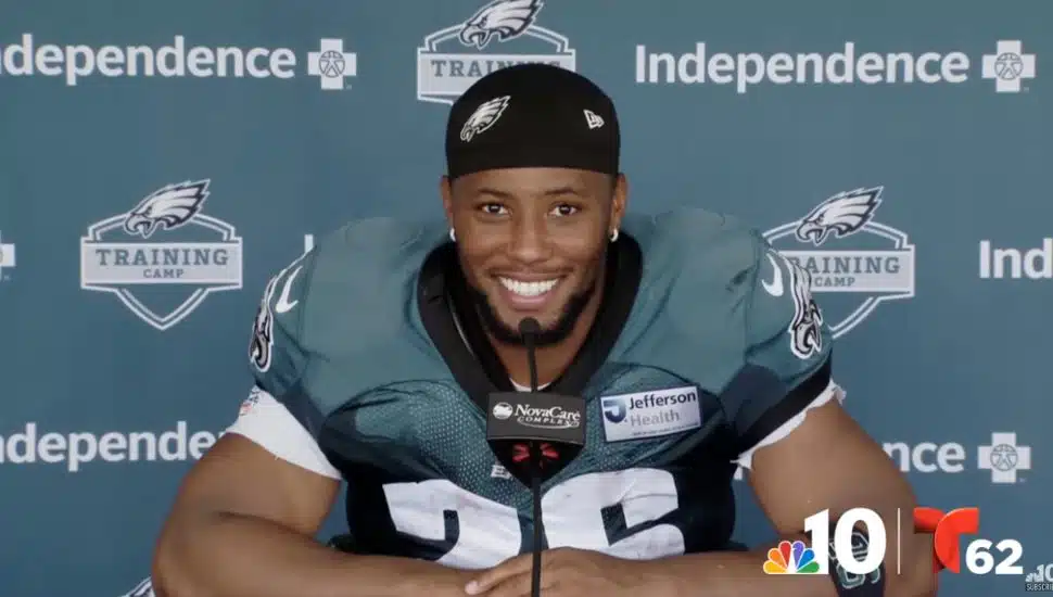 Eagles Running Back Saquon Barkley Declines Trump Invitation to Join National Sports Council