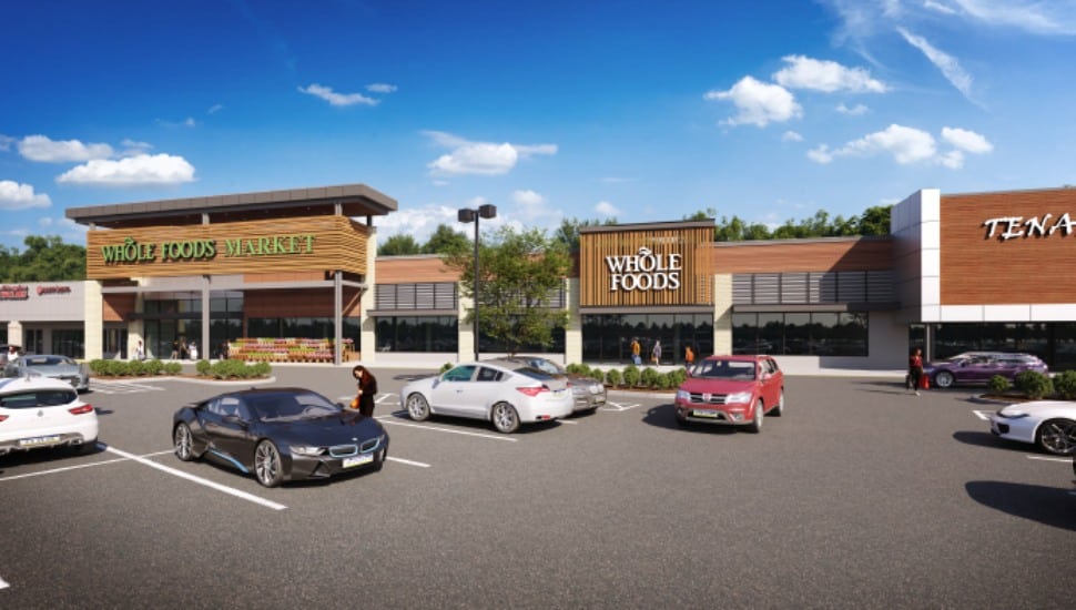 Former Barn Plaza Cinema site.