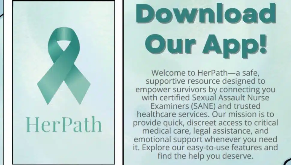 Her Path app screen.