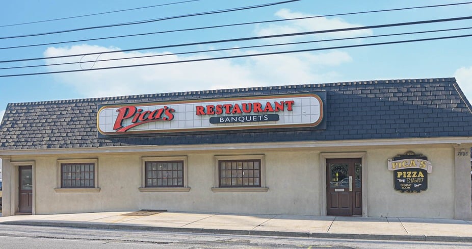 Pica’s Restaurant exterior.
