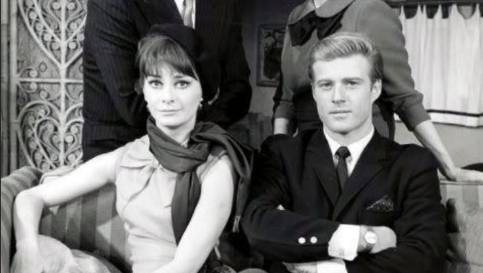 Robert Redford and Elizabeth Ashley.