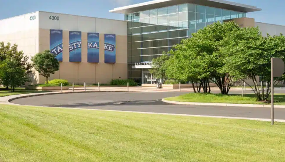 Tastykake HQ building exterior.