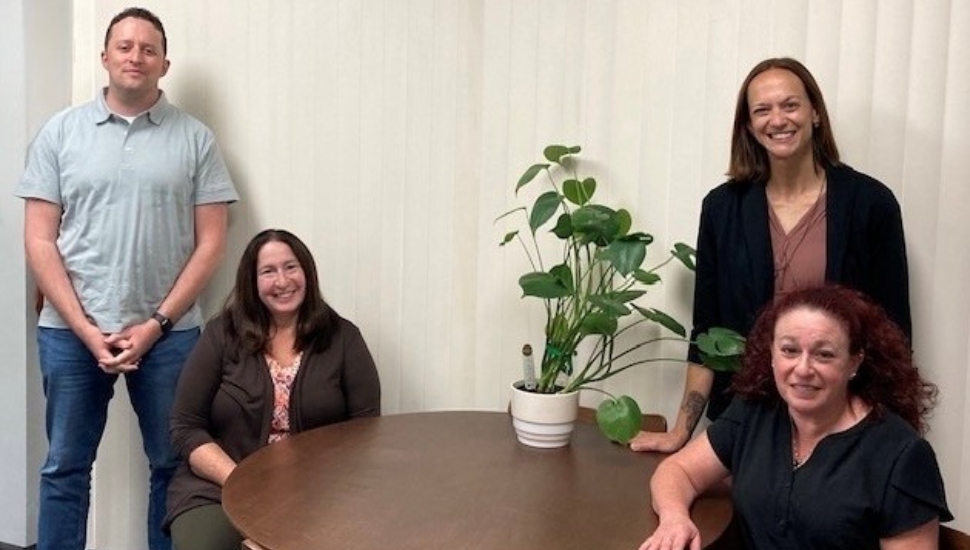 Four therapists gather for roundtable discussion.