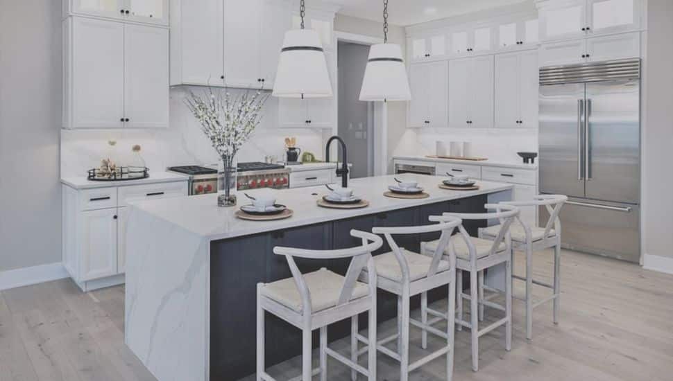 Toll Brothers kitchen.