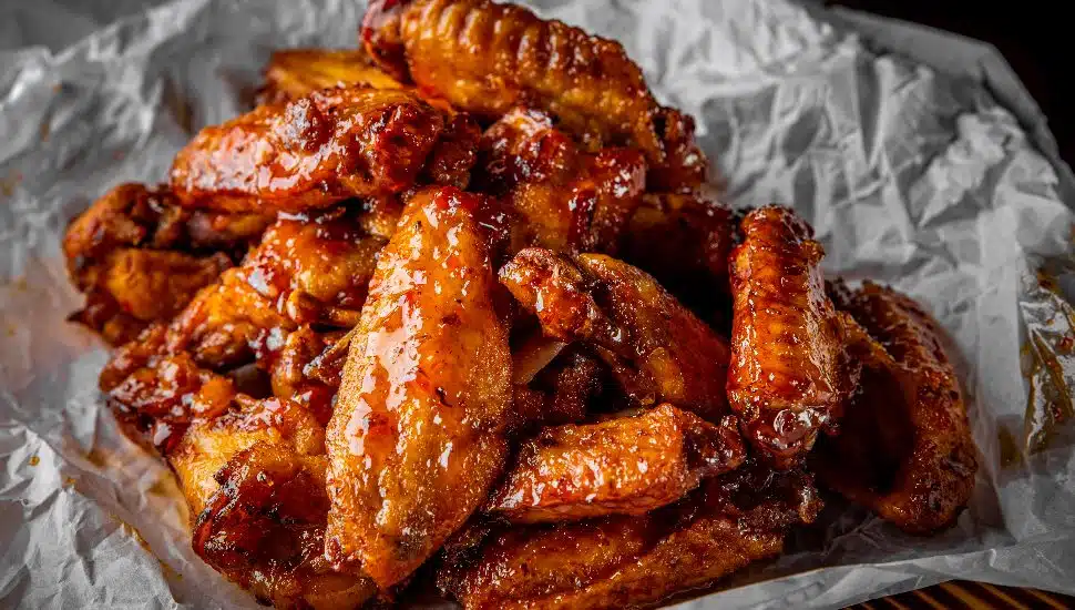An order of chicken wings.