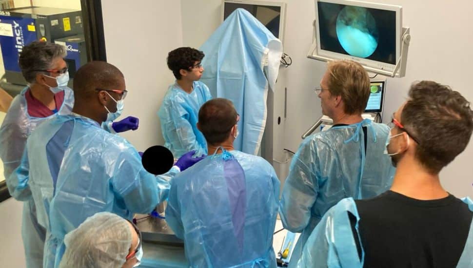 People in Aevumed lab.