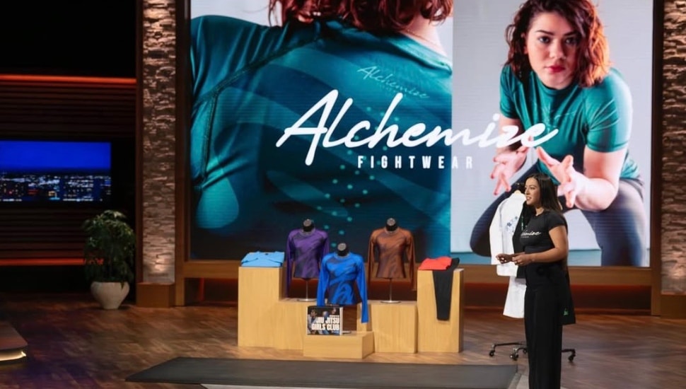 Philadelphia entrepreneur Maya Nazareth on Shark Tank.