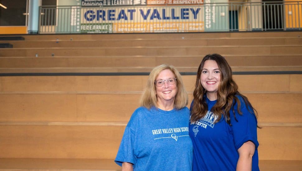 Kathleen Crisi and Carlyn Crisi.
