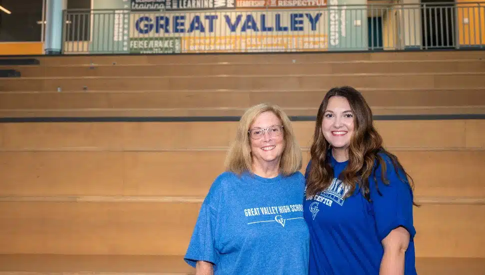 Kathleen Crisi and Carlyn Crisi.