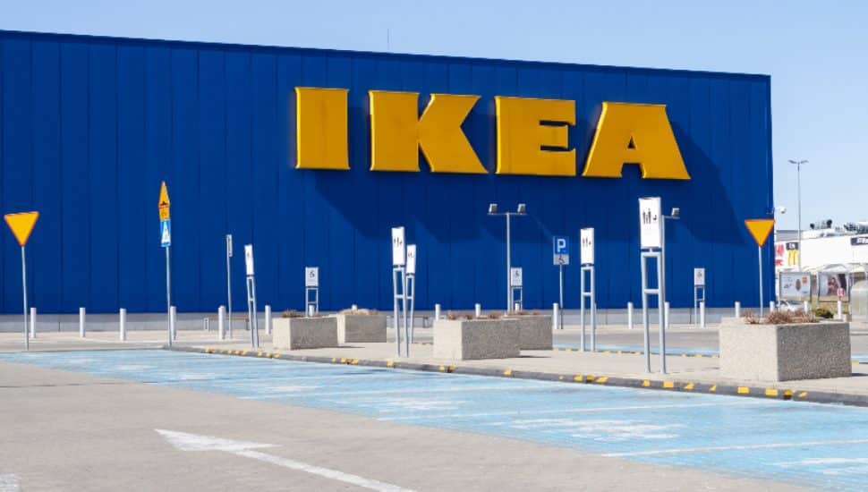 IKEA store exterior.