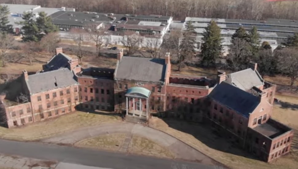 Norristown State Hospital aerial.