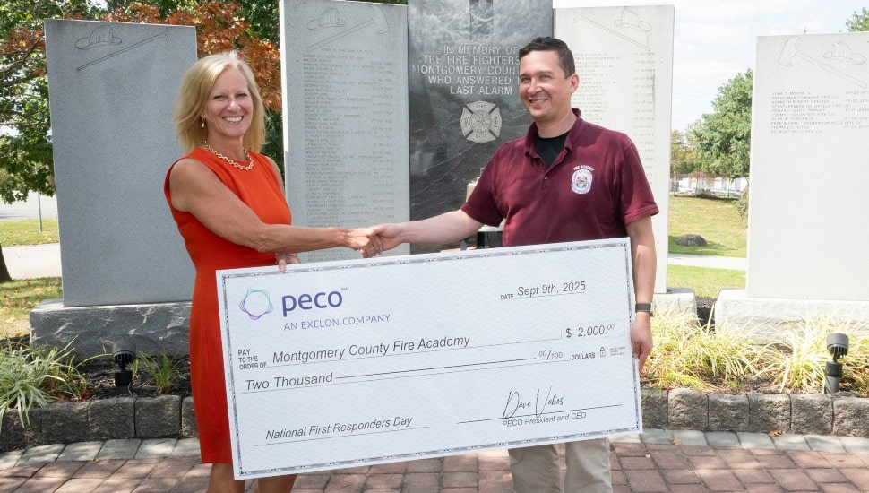 Check presentation at firefighters memorial.