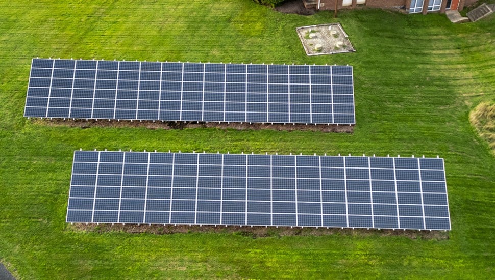 Solar panels.