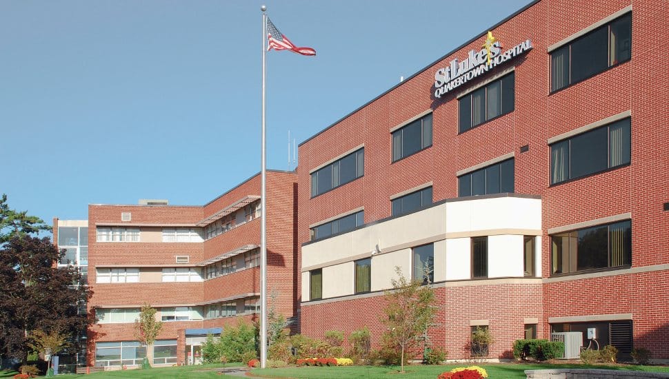 St. Luke's Hospital exterior.