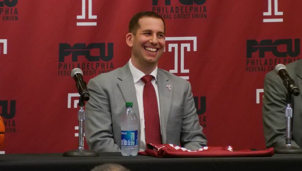 Adam Fisher speaking at a conference.