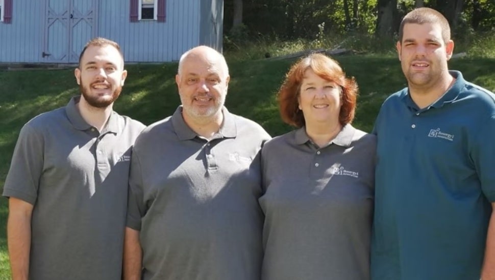 (From left) Dan, Glenn, Sandy, and Ben Hartranft, CEO of Benergy1.