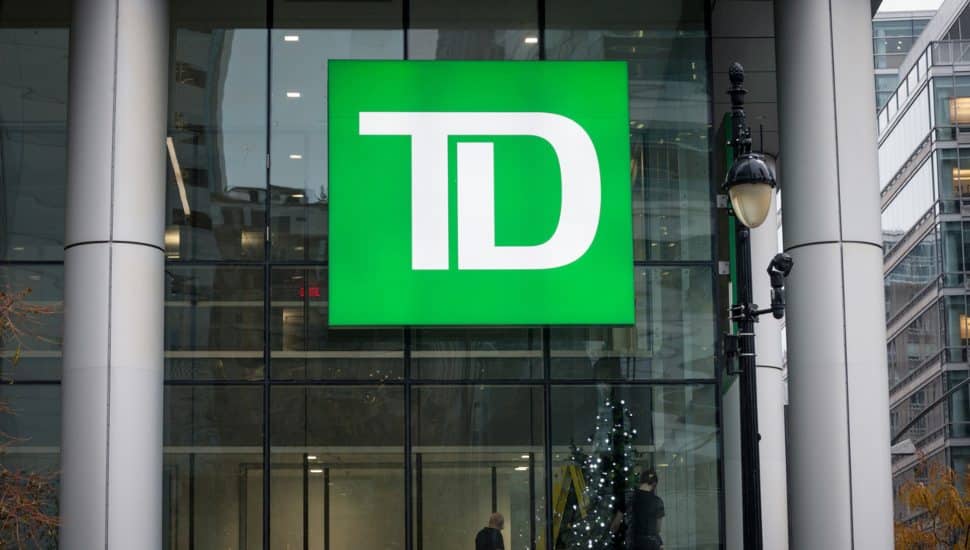 TD Bank logo.