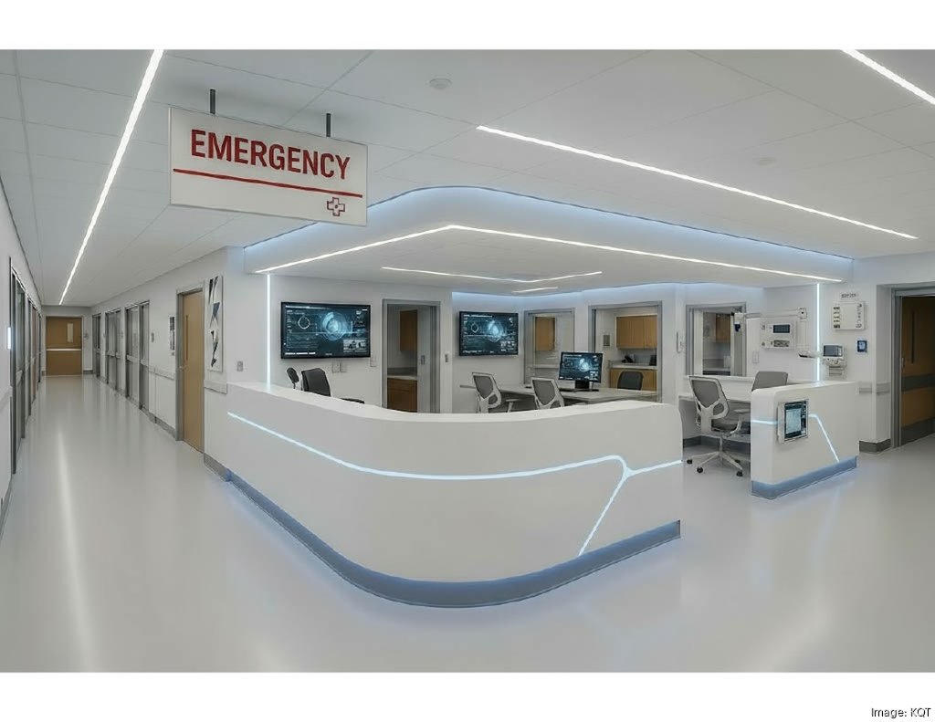 Taylor Hospital inside.