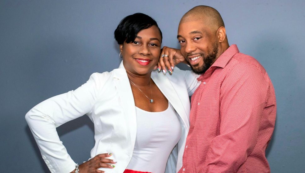 Lincoln Universty alum Venice Garner Moore with her husband Vernon.