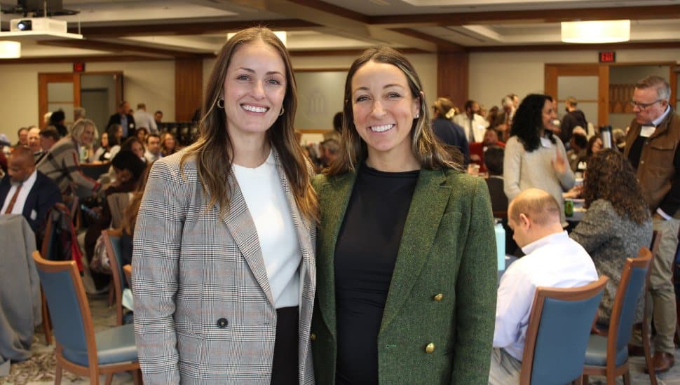 Laura Manion with another woman at CCCBI event.