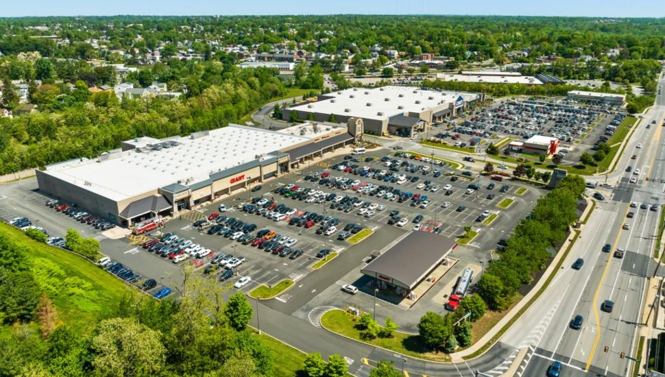 Quarry Center aerial view.