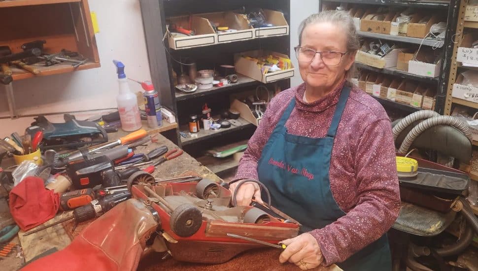 Brenda's Vac Shop owner Brenda Powell.