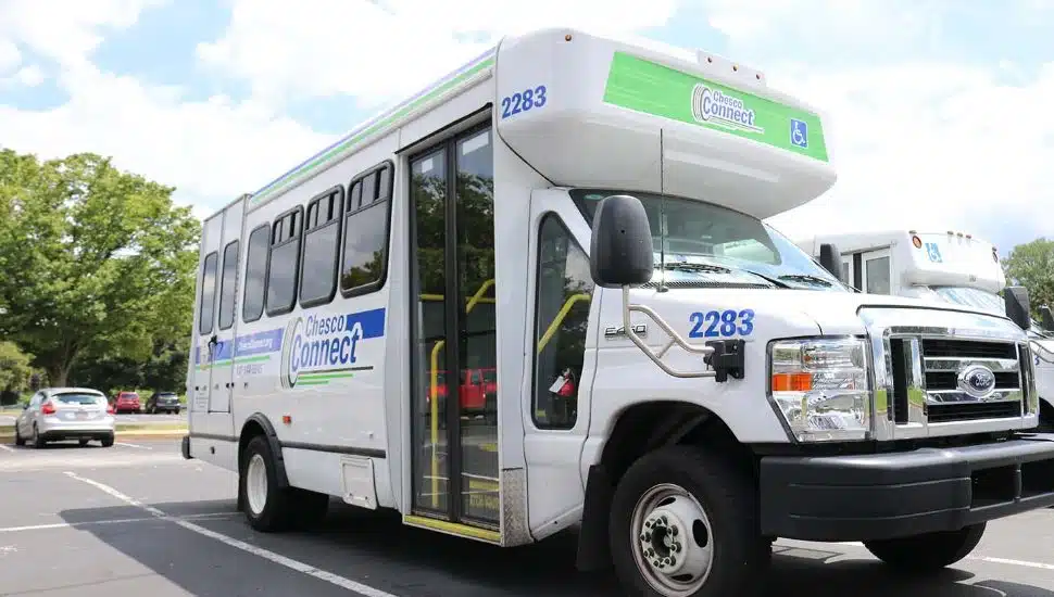 A Chesco Connect bus.