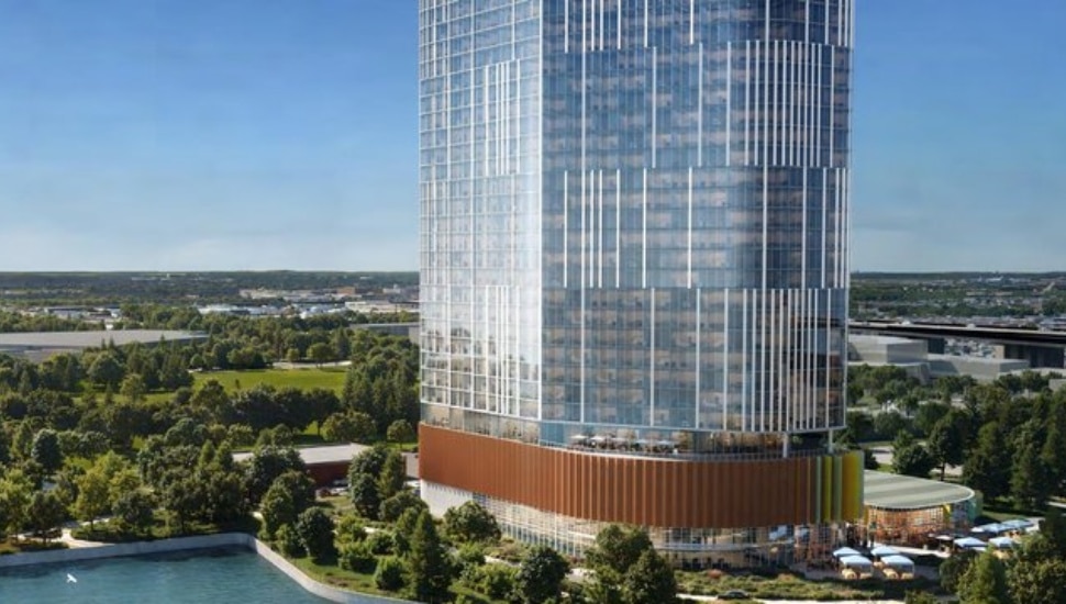 Wharton Piers project rendering.
