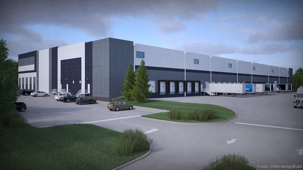 Rendering of industrial building in Ridley Township.