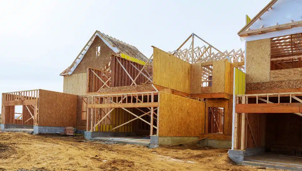 New residential construction.