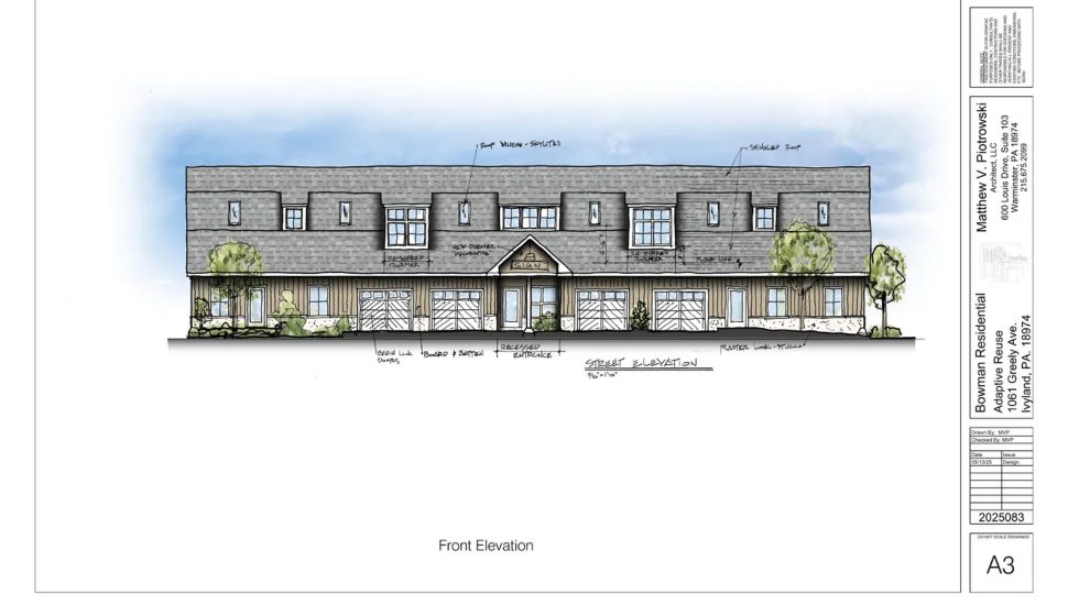 Apartments rendering.