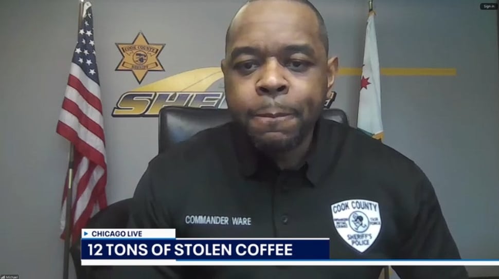 Commander Michael Ware of the Cook County sheriff's Organized Retail Crime Division.