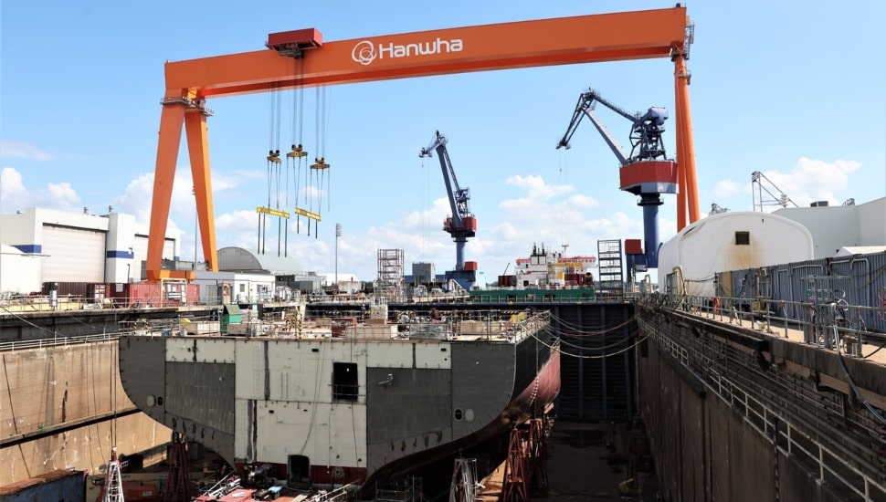 Hanwha Philly Shipyard.
