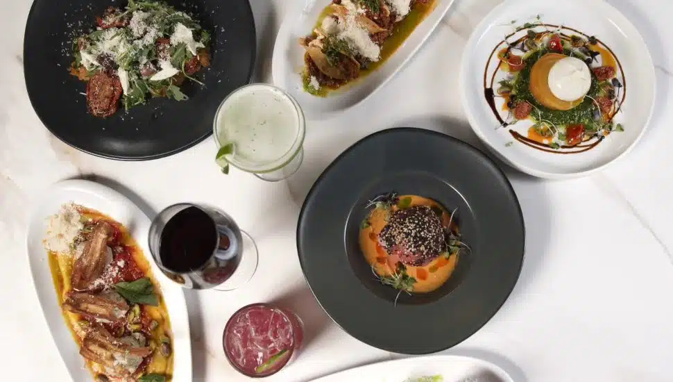 L’Olivo Trattoria dishes.
