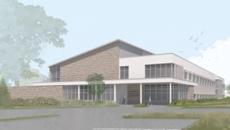New Bolton Center lab rendering.