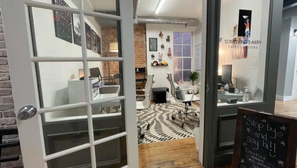 Something's Awry Productions' Kennett Square office.
