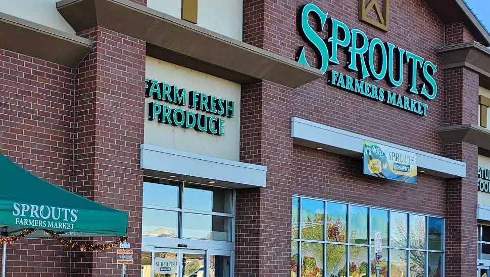 Sprouts Farmers Market exterior.