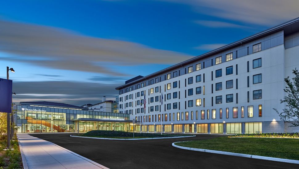 Exterior of Chester County Hospital.