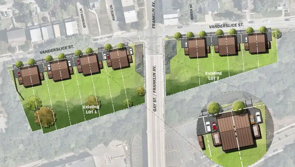 Station Hill Subdivision rendering.