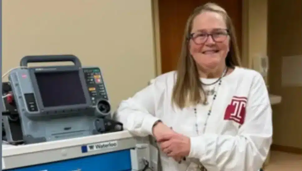 Temple Health nurse Cindy Zimmerman.