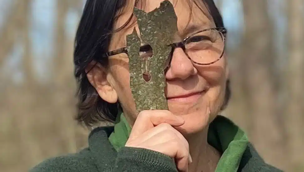 Artist and environmental educator Lou Florence.