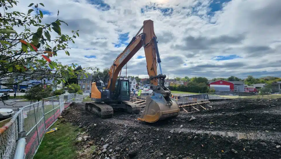 Phoenix Wheel Site Construction.