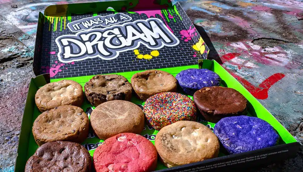 A variety box of Cookie Plug cookies.