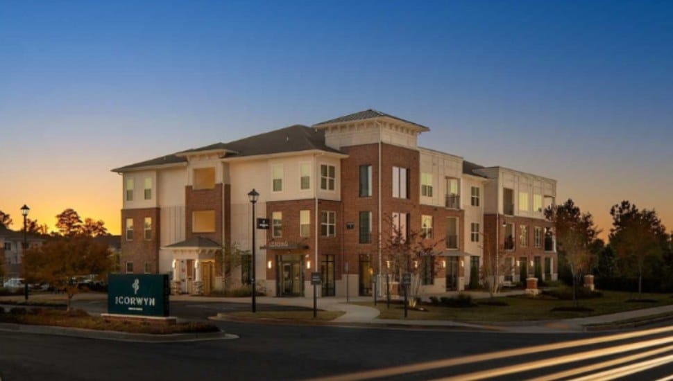 The Corwyn at South Point Apartments recently acquired by Morgan Properties.