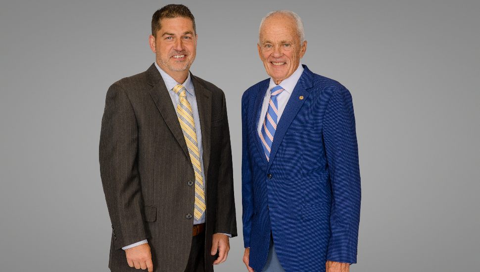 Michael Grigalonis, left, and Gary W. Smith.